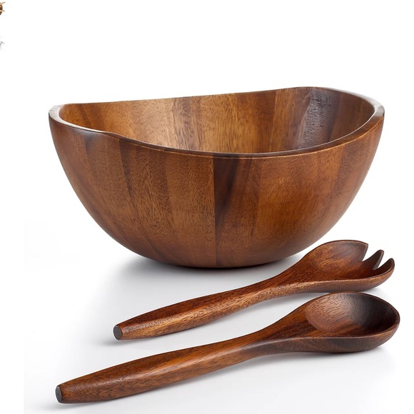 the cellar Other - New the Cellar , Acacia Wood 3 Piece Salad Set, Created for Macy's